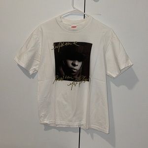 Mens Supreme Mary J. Blige T-Shirt / Size: M / Color: White